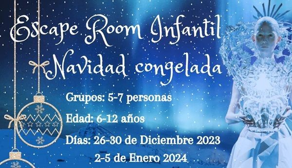  Navidad 2023: Escape room infantil «Navidad congelada» en Portugalete