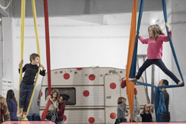  16 de diciembre de 2023: taller de circo en familia