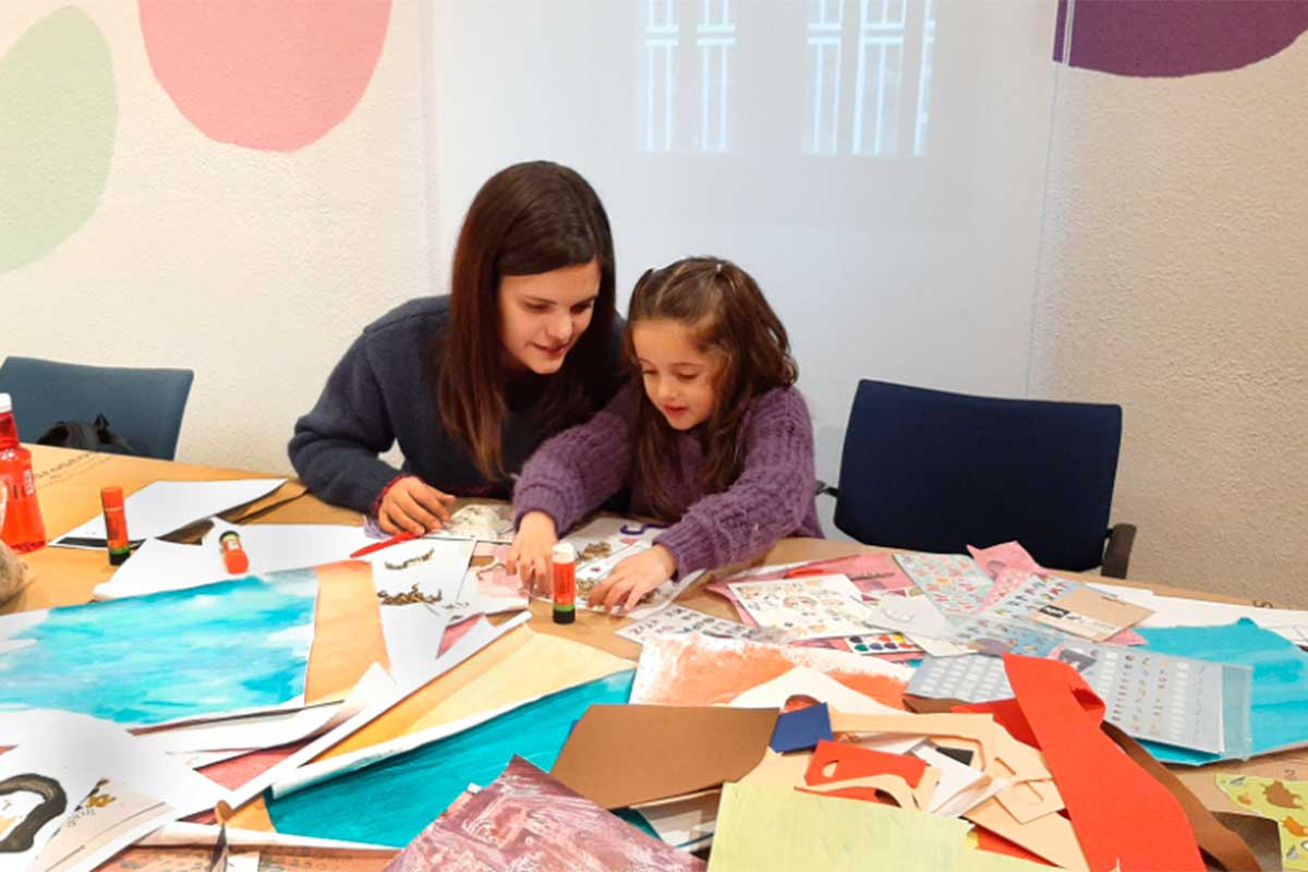 taller familiar máscaras carnaval Barakaldo