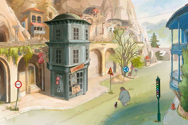 El viaje de Ernest y Celestine, película familiar