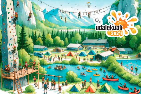  Udalekuak 2024: las colonias de verano de la Diputación de Bizkaia abren su plazo de incripción