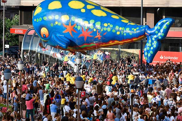  Desfile de la Ballena Bilbao 2024: fechas y recorrido de ‘Bali’ en Aste Nagusia