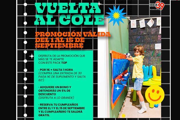  Dock39 Ballonti prepara la vuelta al cole más divertida con 3 promociones que no te puedes perder