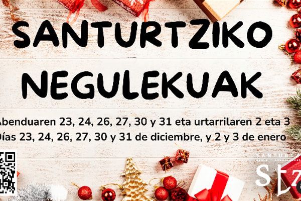  Colonias municipales de Navidad para niños y niñas en Santurtzi