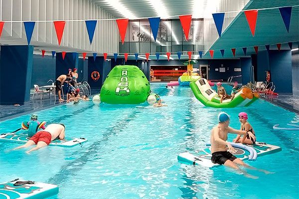 Hinchables en Zorrotza, Bilbao
