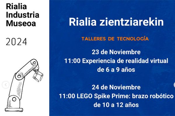 Taller científico Rialia Portugalete 2024