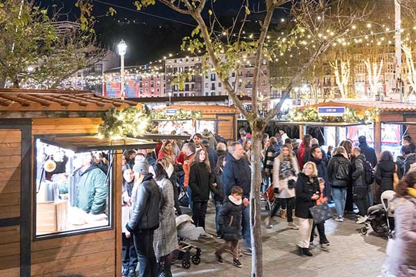 El tradicional Mercado de Navidad de Bilbao abre sus puertas con 5 casetas más que el año pasado
