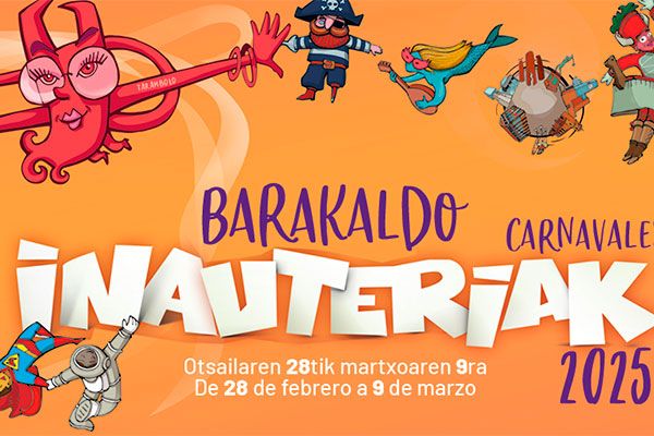  Los Carnavales llegan a Barakaldo con más de 50 actividades para toda la familia