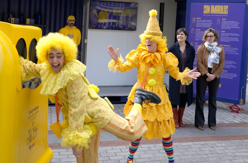  Bizkaia lanza una campaña para “enseñar” que envases se depositan en el contenedor amarillo