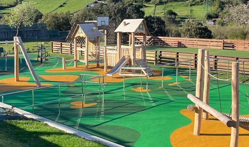  Parque de Kardeo: Zierbena estrena un espacio de ocio infantil y deportivo totalmente renovado