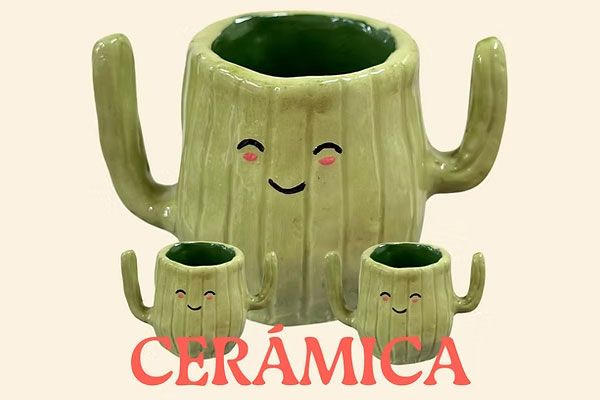 Taller de cerámica en familia