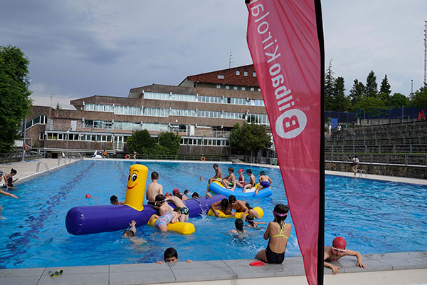 Temporada verano piscinas municipales de Bilbao