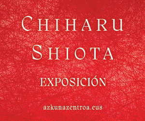 Exposición Chiharu Shiota en Azkuna Zentroa Bilbao