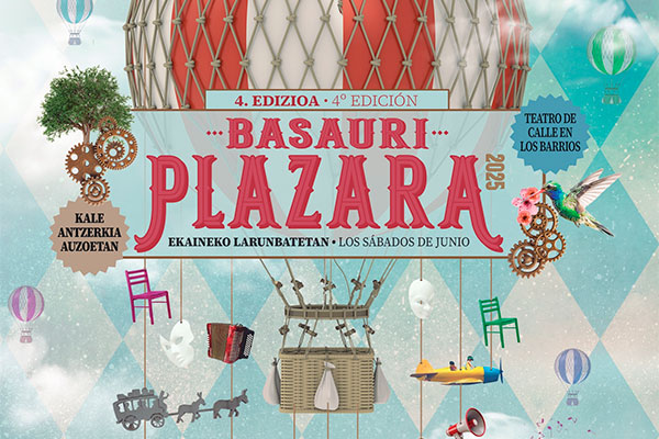  Teatro en la calle para toda la familia: vuelve “Plazara” a los barrios de Basauri