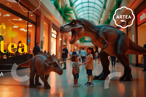  Jurassic Days ARTEA: dinosaurios gigantes y aventuras para toda la familia